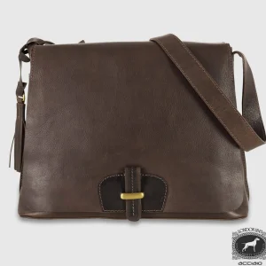 Borsa donna a tracolla in pelle Sarah Marrone