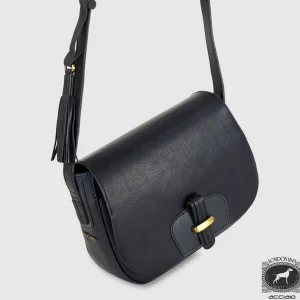 Borsa donna a tracolla in pelle Kate Blu