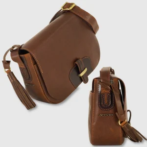 Borsa donna a tracolla in pelle Kate