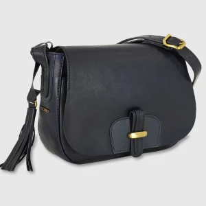 Borsa donna a tracolla in pelle Kate Blu