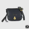Borsa Donna a tracolla mini in pelle Megan Blu