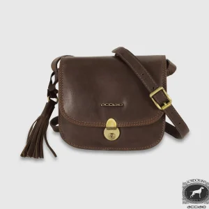 Borsa Donna a tracolla mini in pelle Megan Marrone