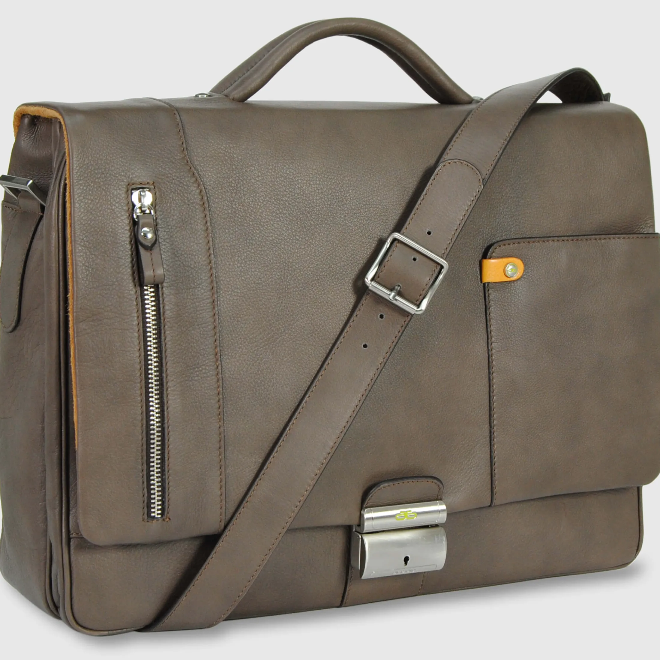 borsa_professionale_da_la_0-1.webp Borsa professionale da lavoro in pelle morbida 15'' Grigio Taupe
