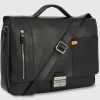 Borsa professionale da lavoro in pelle morbida 15'' Nero
