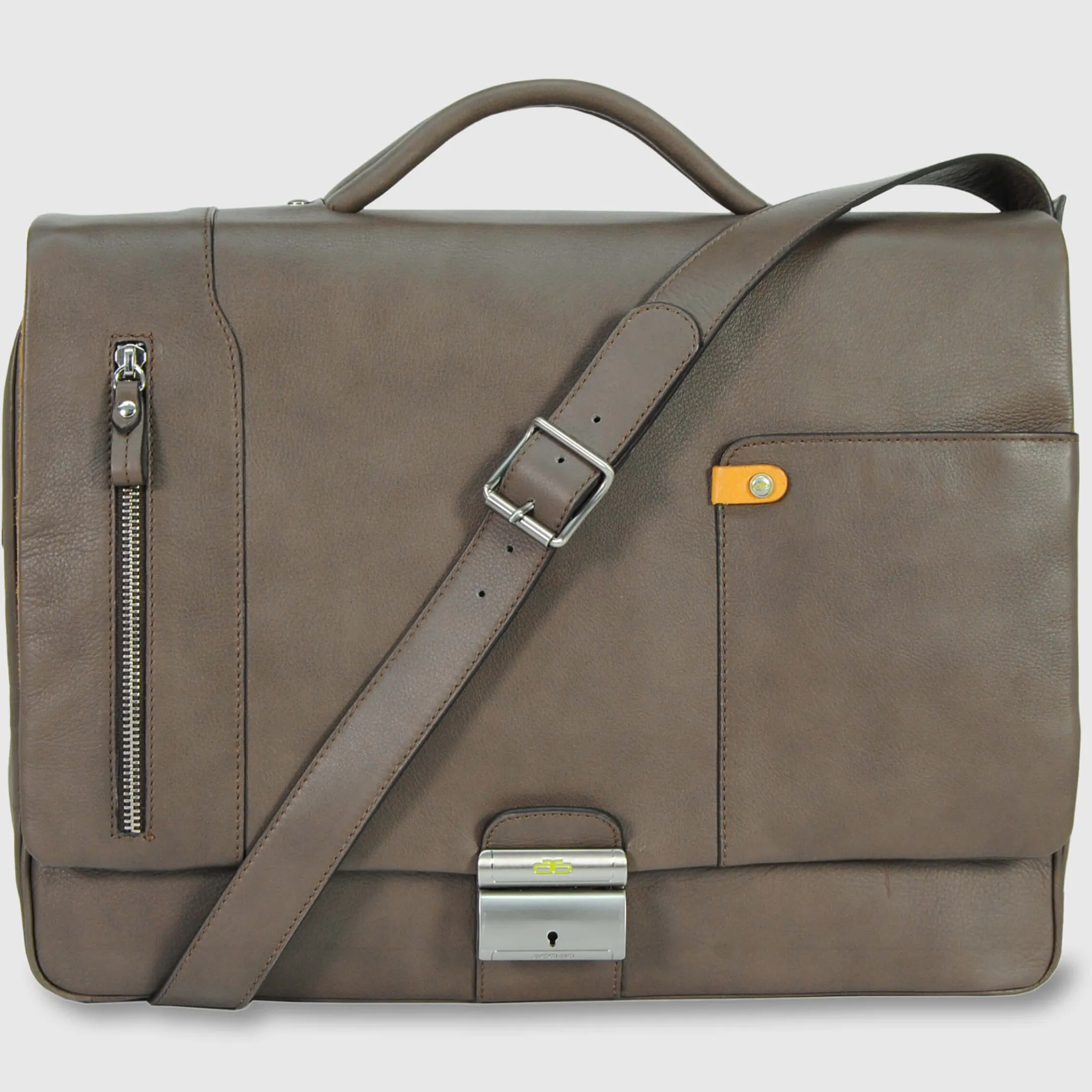 borsa_professionale_da_la_1-1.webp Borsa professionale da lavoro in pelle morbida 15'' Grigio Taupe