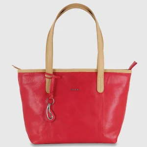 Borsa Shopping donna in pelle Fragola Diana