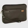 Borsello a mano pochette uomo Jin 9" pelle Moka