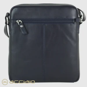 Borsello uomo a tracolla in pelle Camdem Town Blu