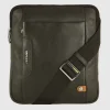 Borsello uomo porta iPad doppio vano Fusion in pelle Moka