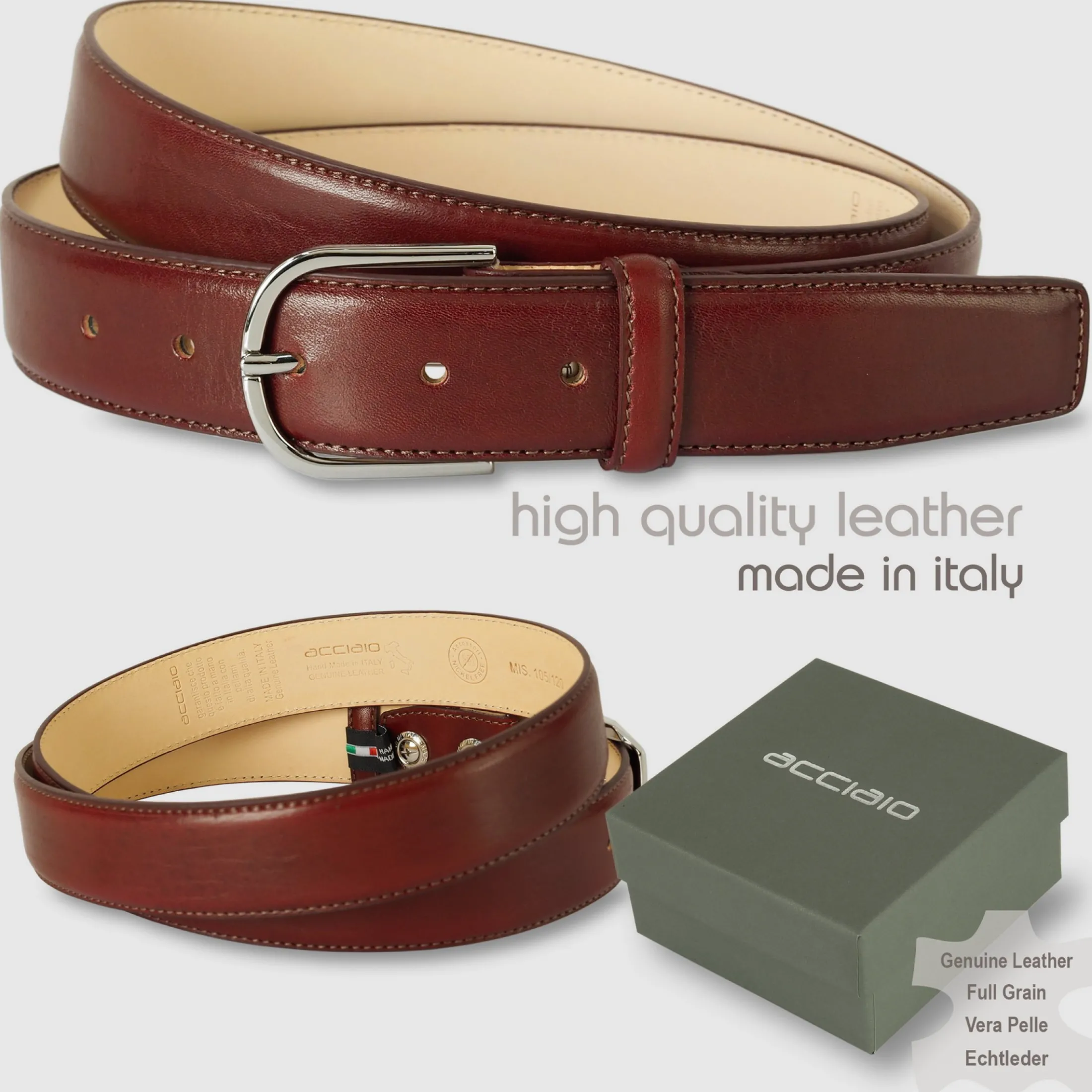 cintura_classica_uomo_rai_1-1.webp Cintura classica uomo Rainbow in pelle Vacchetta Bordeaux