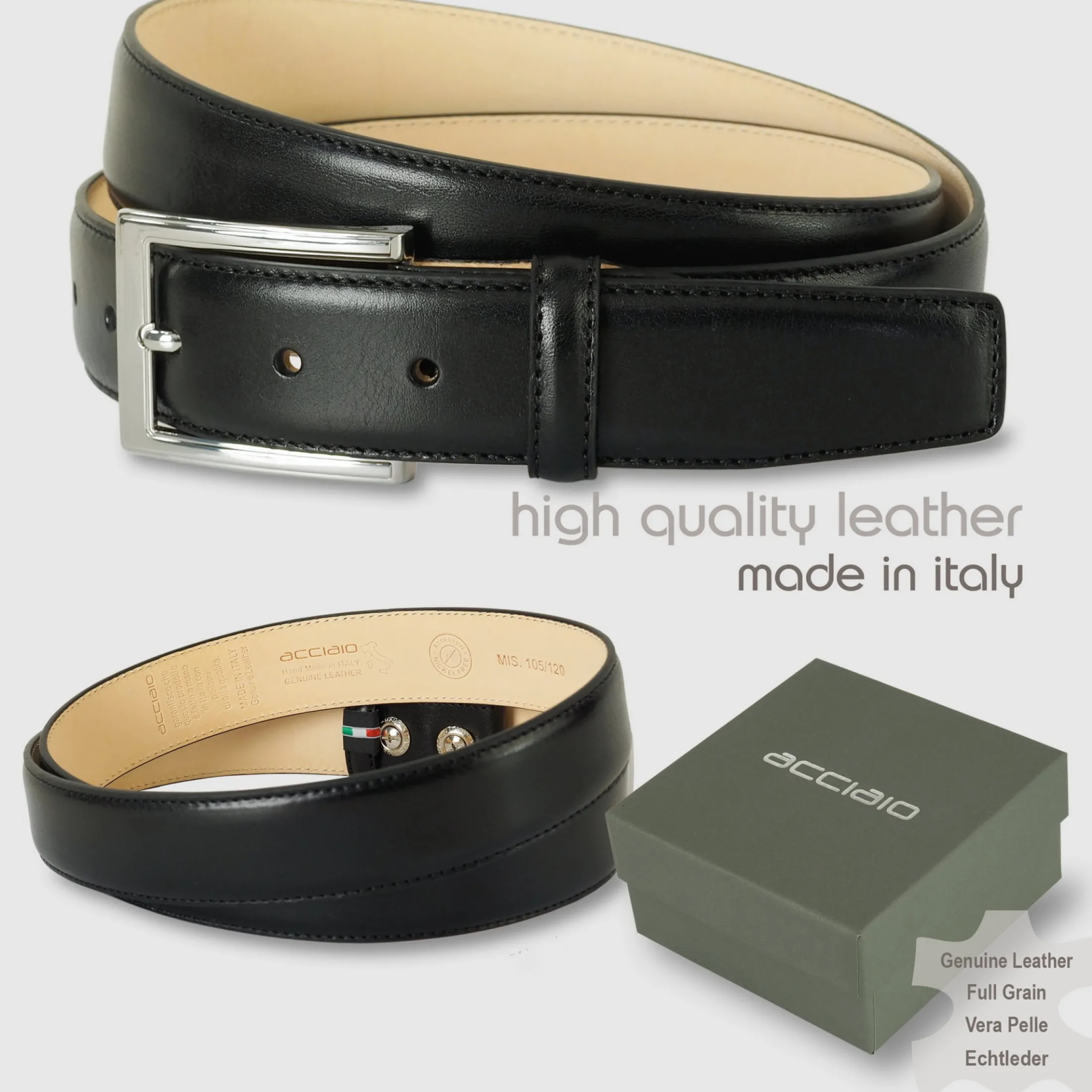 cintura_classica_uomo_sap_1-4.webp Cintura classica uomo Sapphire in pelle Vacchetta Nero