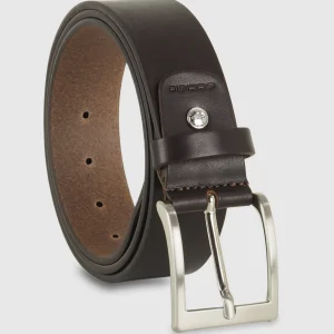 Cintura in cuoio alta 40 casual da jeans Moka