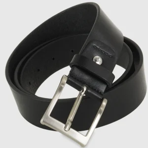 Cintura in cuoio alta 40 casual da jeans col. Nero