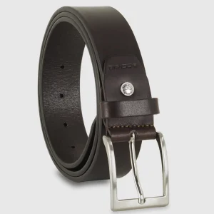 Cintura in cuoio casual da jeans colore Marrone