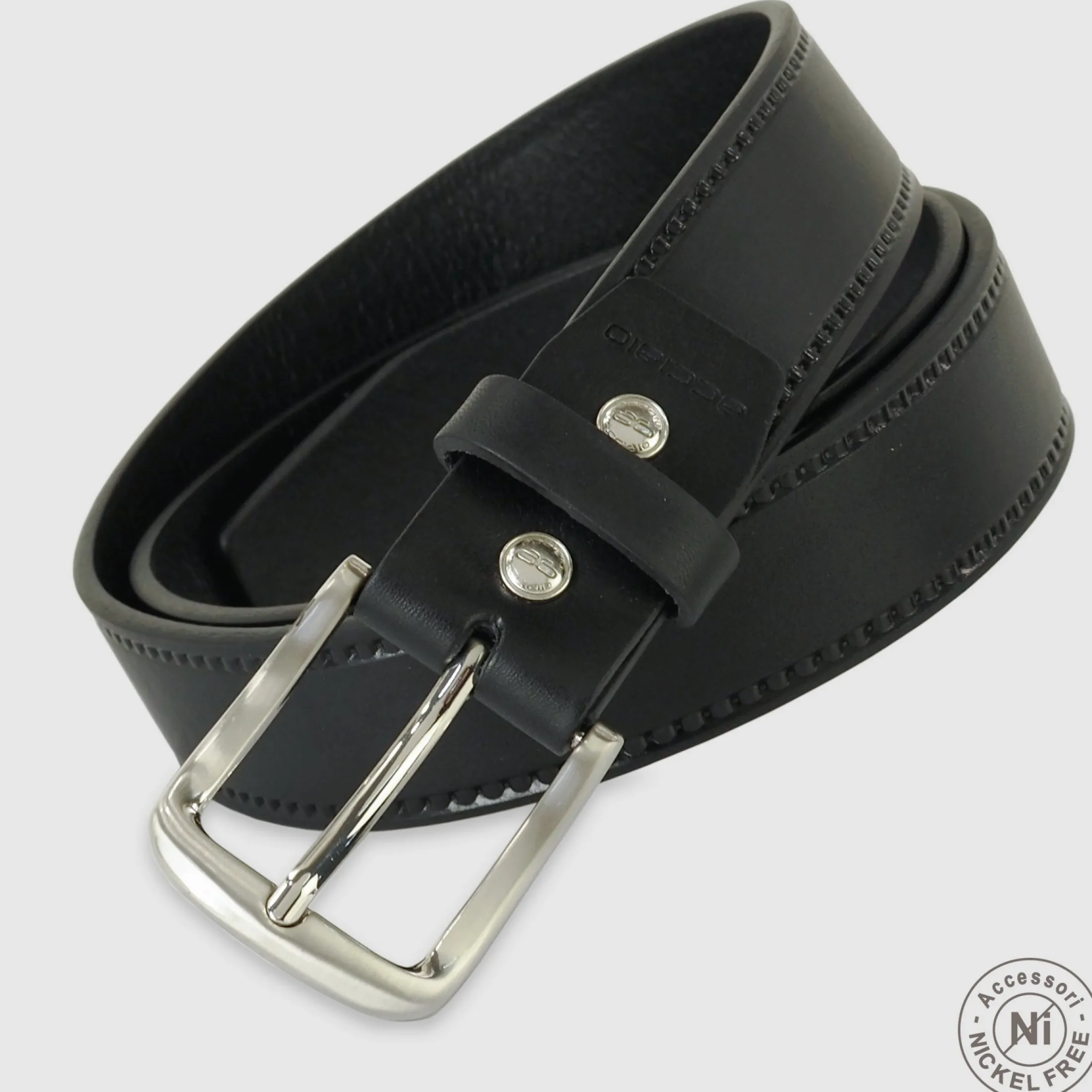 cintura_in_cuoio_sportiva_1-2.webp Cintura in cuoio sportiva Jade pelle Nera