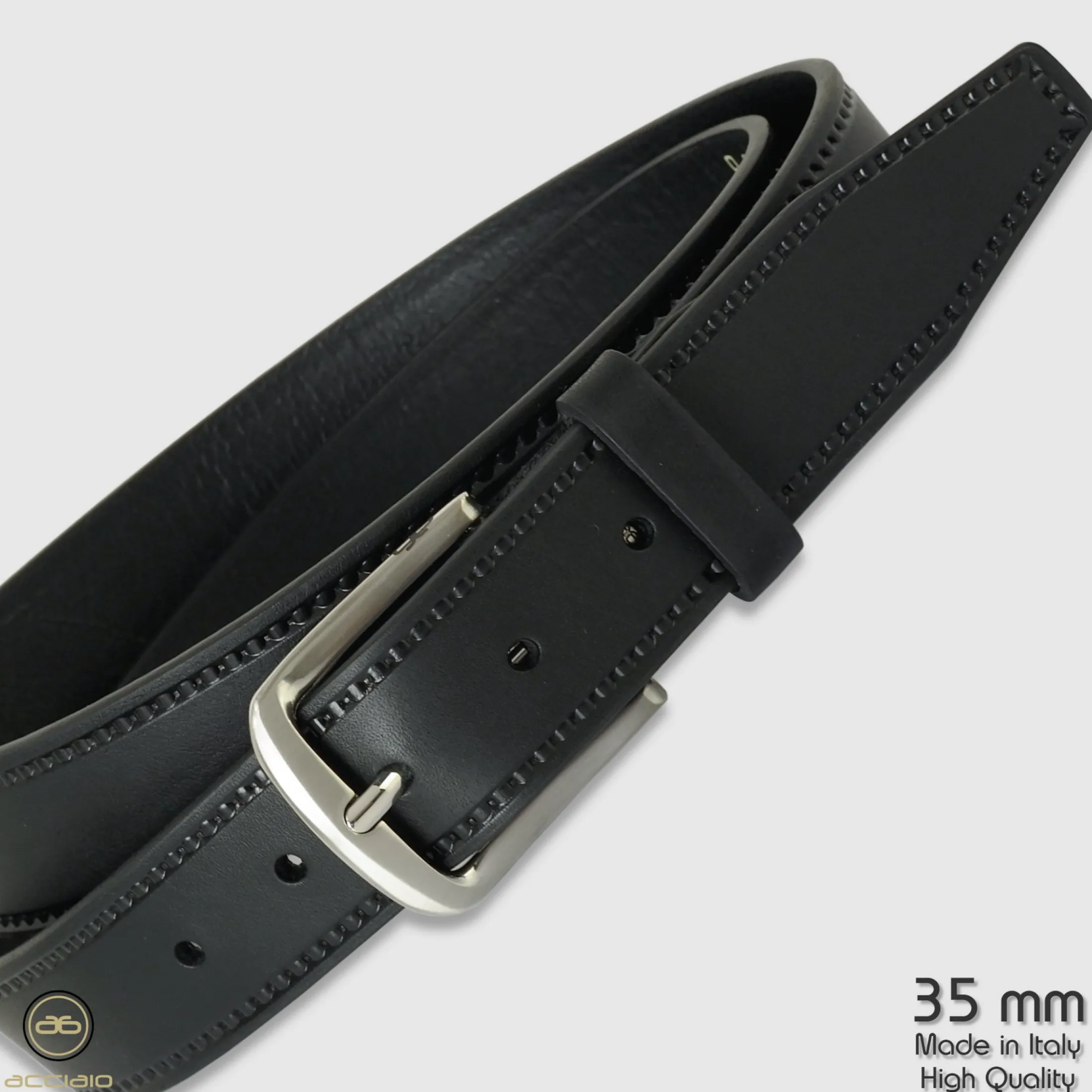cintura_in_cuoio_sportiva_3-2.webp Cintura in cuoio sportiva Jade pelle Nera