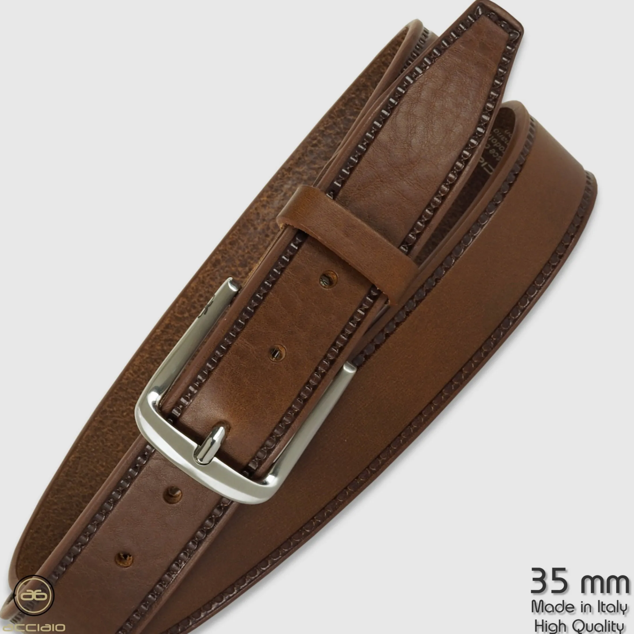 cintura_in_cuoio_sportiva_3.webp Cintura in cuoio sportiva Jade pelle Marrone chiaro