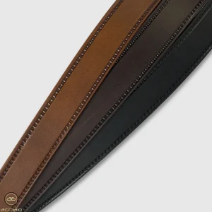 Cintura in cuoio sportiva Jade pelle Marrone scuro