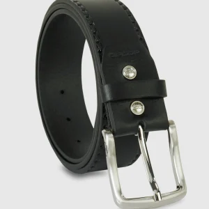 Cintura in cuoio uomo da 40 Jade pelle colore Nero
