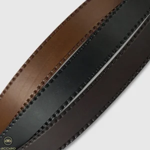 Cintura in cuoio uomo da 40 Jade pelle colore Marrone chiaro