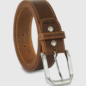 Cintura uomo cuoio Onyx in pelle Marrone chiaro