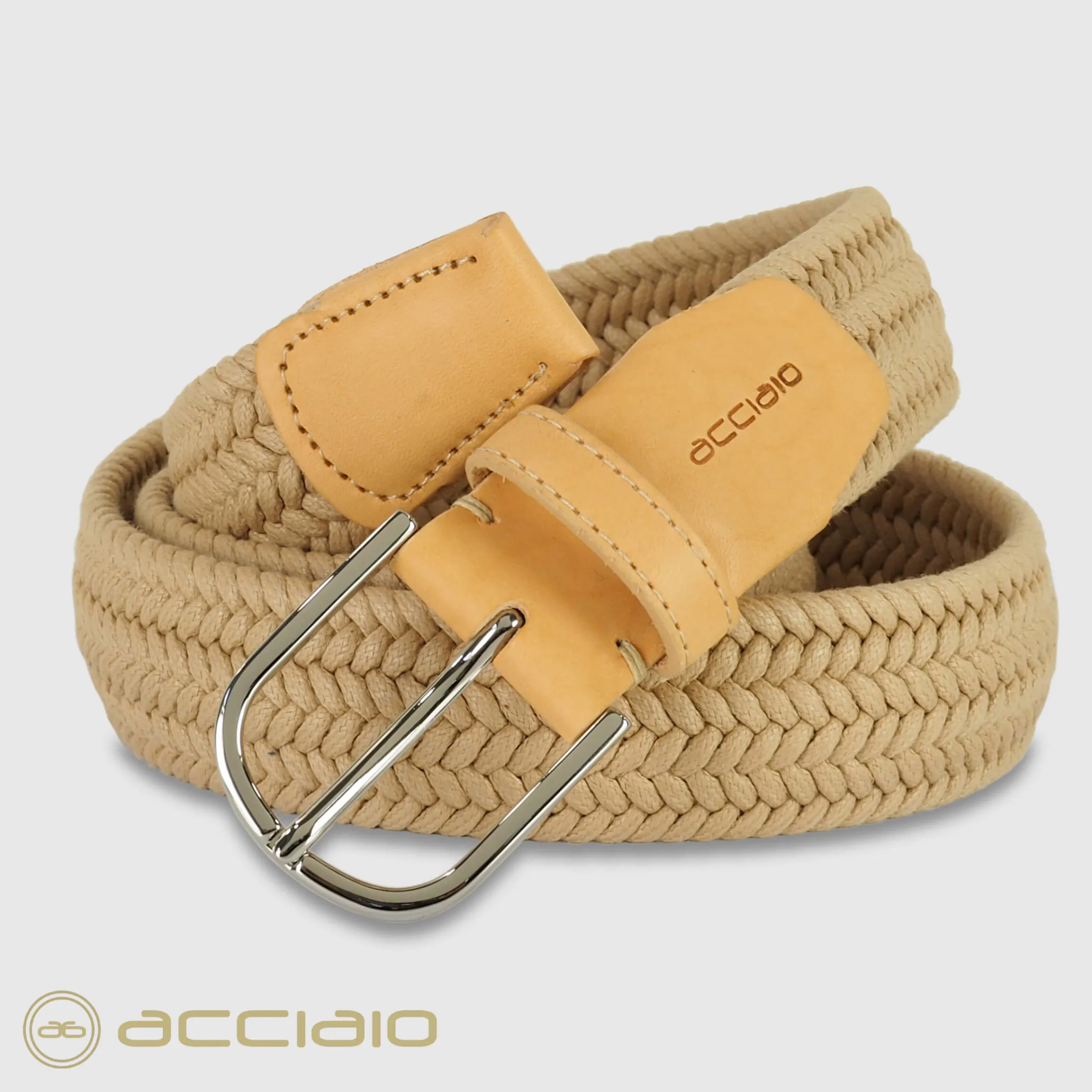 cintura_uomo_intrecciata__1.webp Cintura uomo intrecciata elastica Cuoio Nature