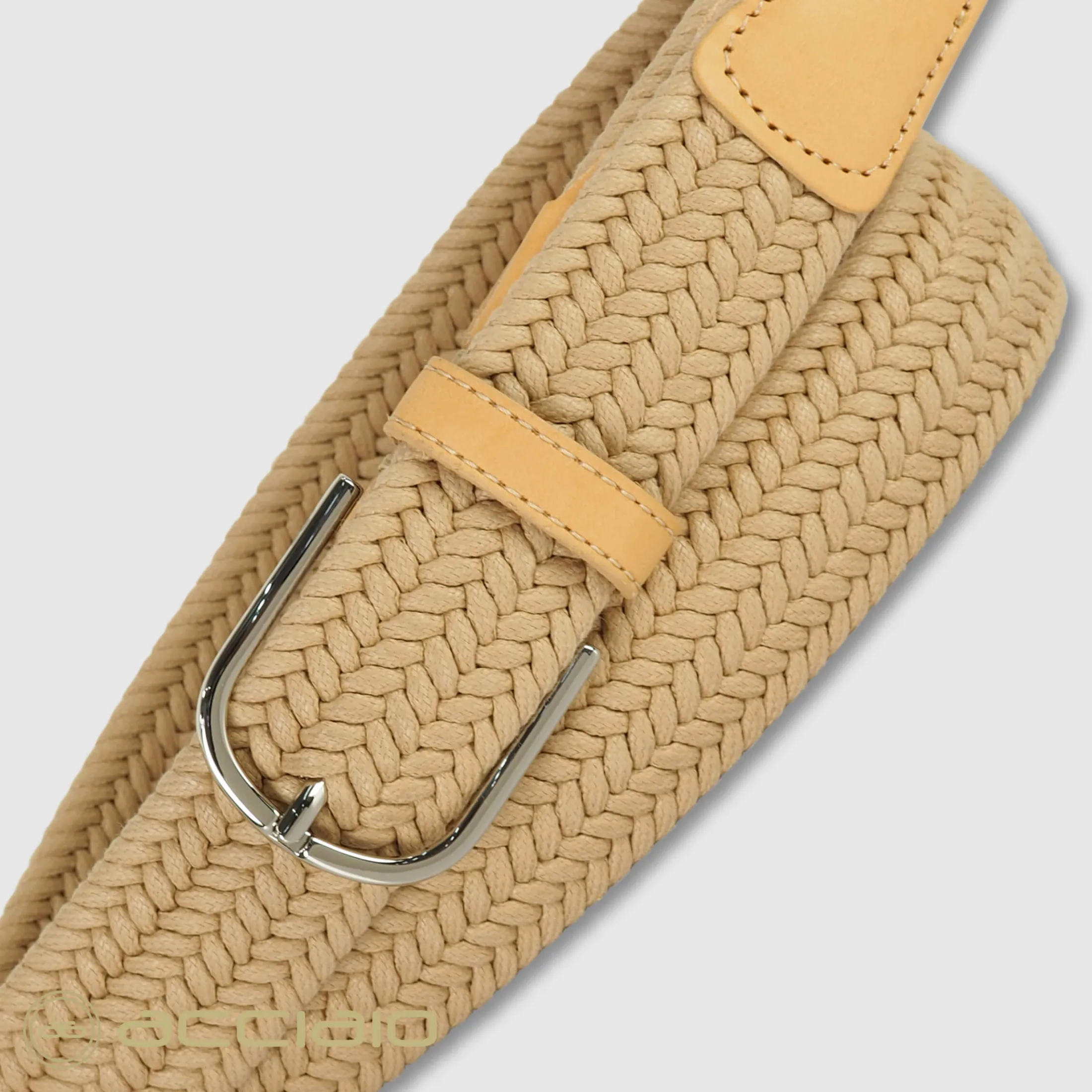 cintura_uomo_intrecciata__3.webp Cintura uomo intrecciata elastica Cuoio Nature