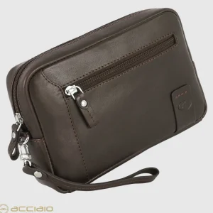 Pochette Uomo in pelle borsello a mano George 8
