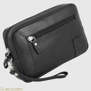 Pochette Uomo in pelle borsello a mano George 8