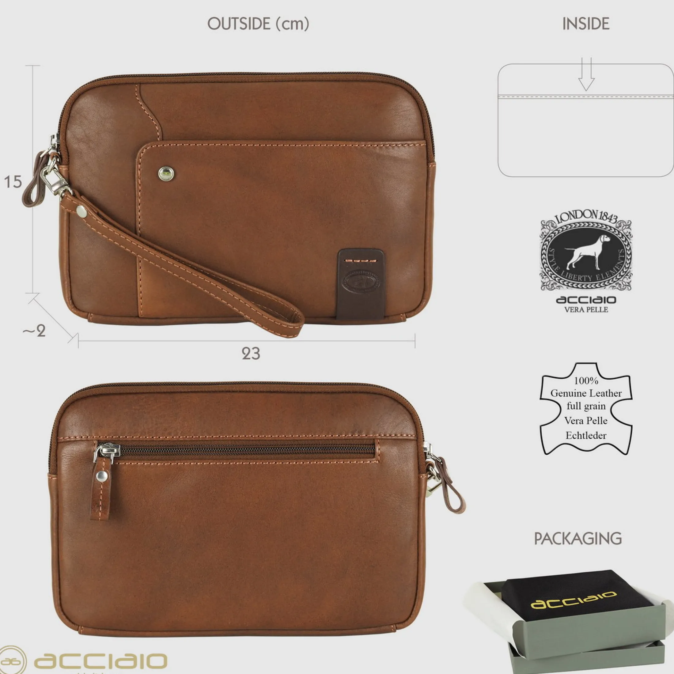 pochette_uomo_in_pelle_bo_3-5.webp Pochette Uomo in pelle borsello a mano Richard 9" Castagno