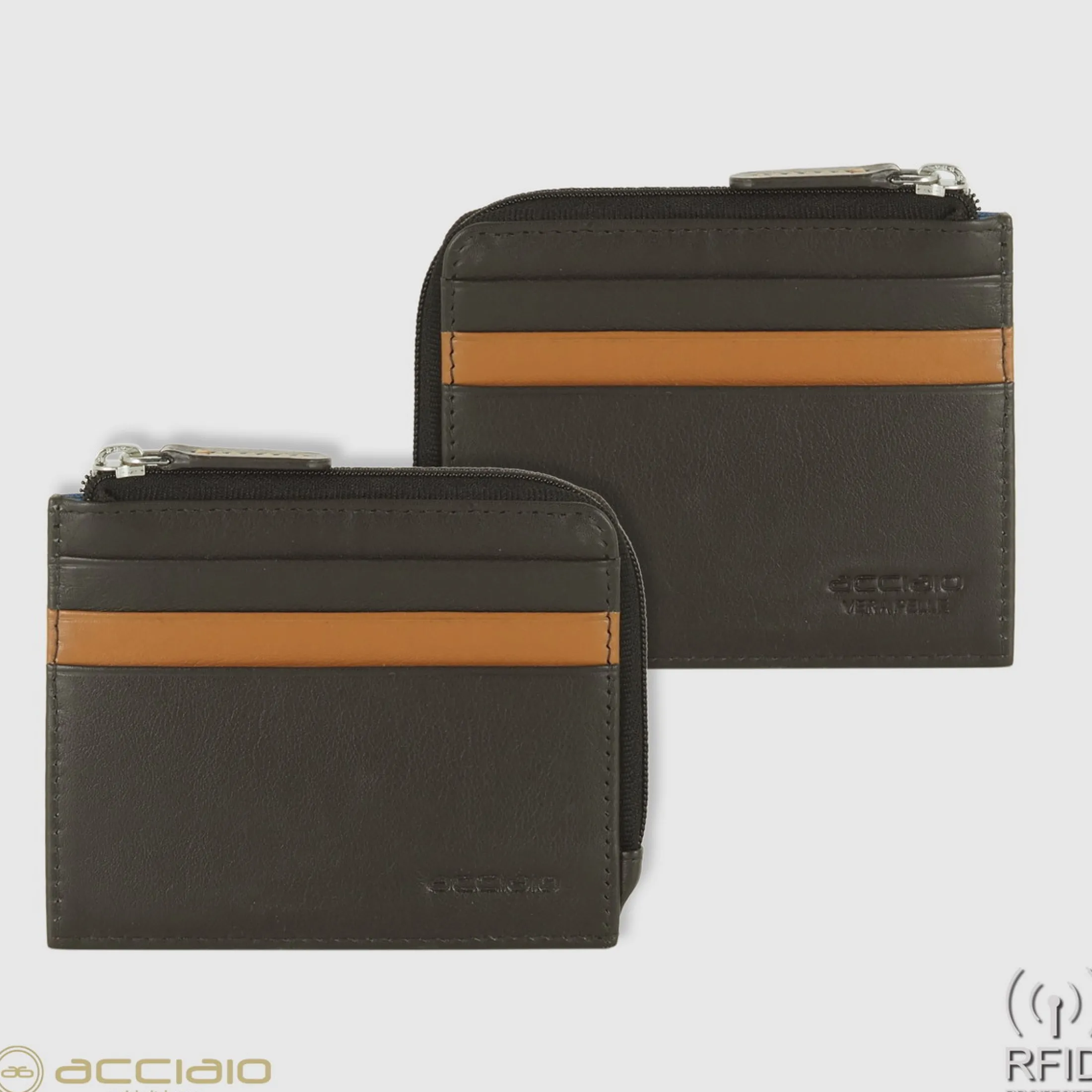 porta_carte_di_credito_zi_2-1.webp Porta carte di credito zip mini Marrone/Moka