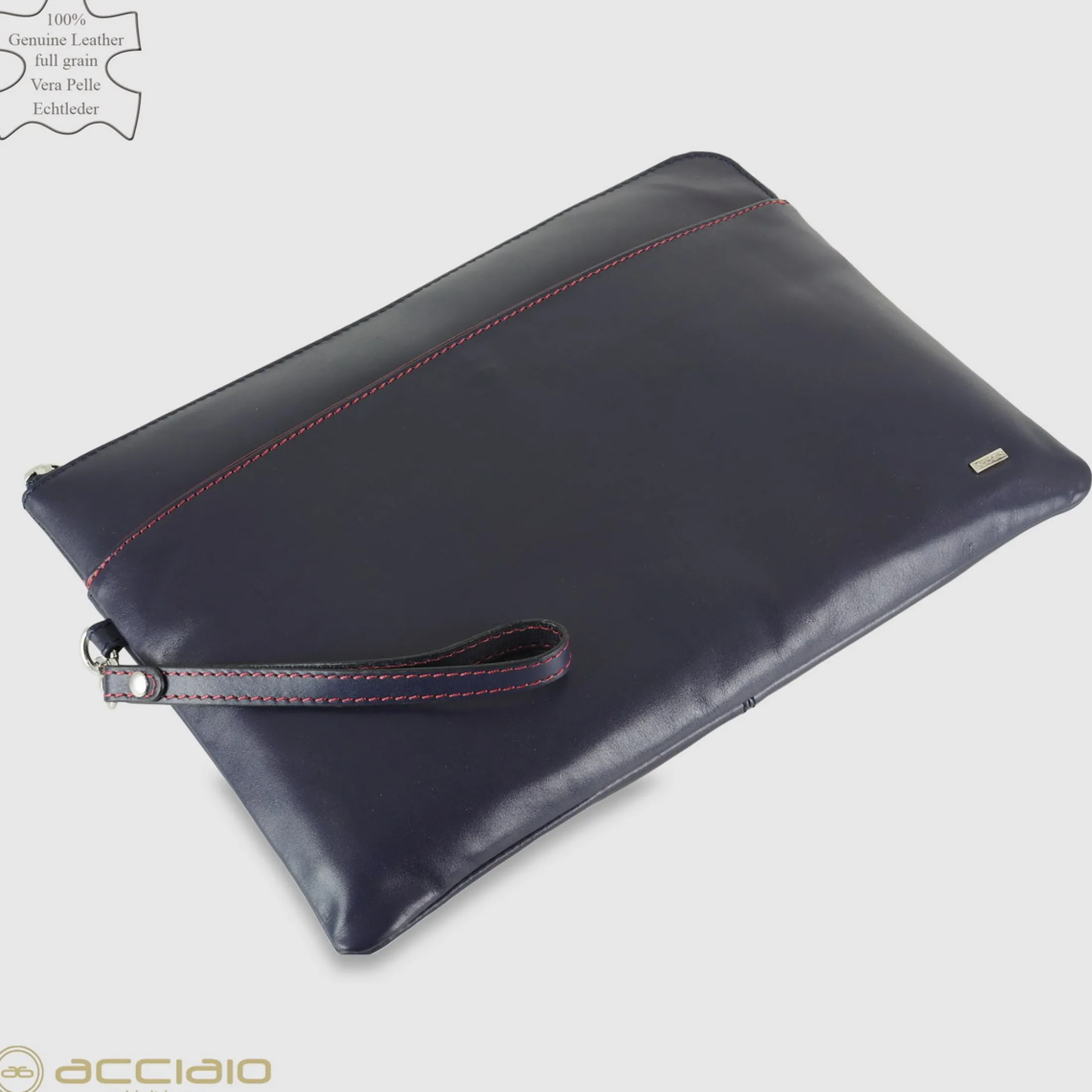portadocumenti_zip_a_cart_1.webp Portadocumenti zip A4 Cartellina in pelle liscia Blu Ink