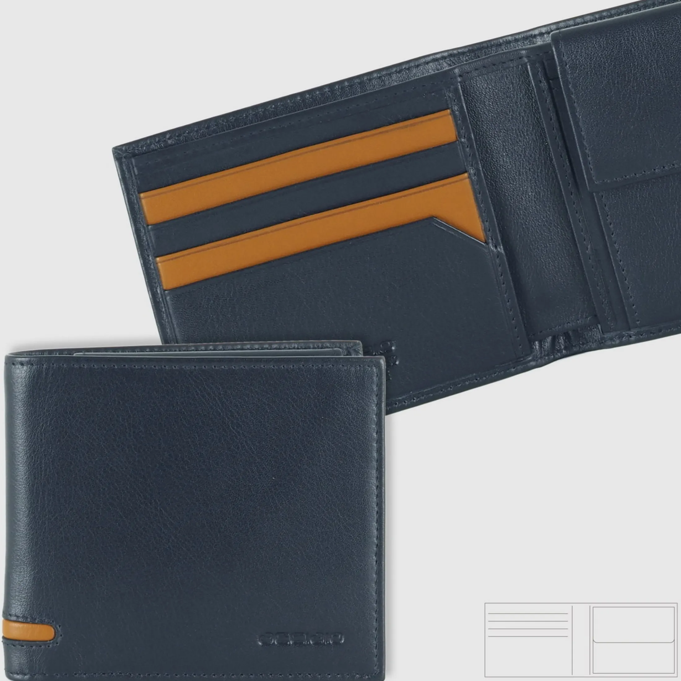 portafoglio_piccolo_da_uo_0.webp Portafoglio piccolo da uomo 7 carte e portamonete Blu