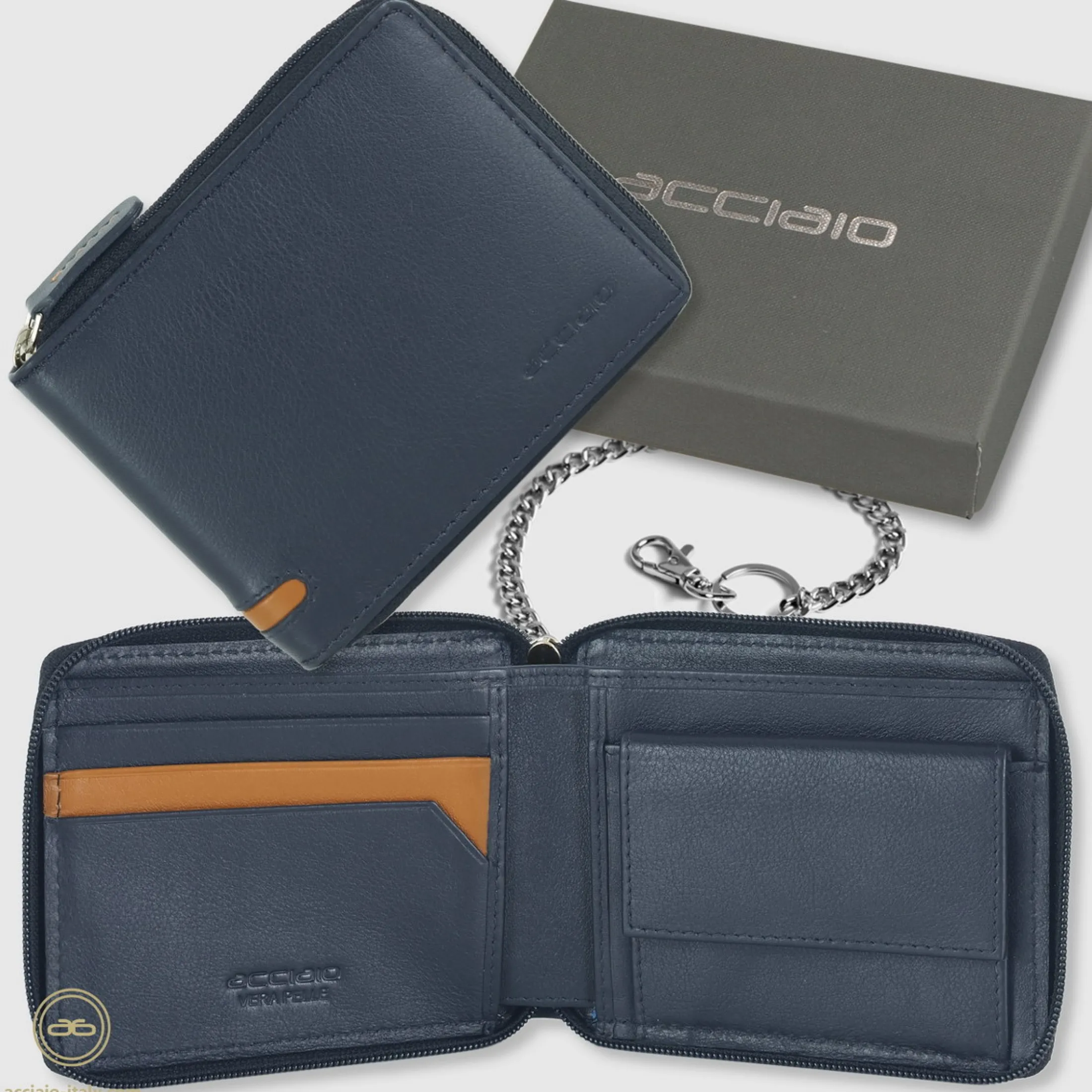 portafoglio_zip_mini_da_u_1.webp Portafoglio Zip mini da uomo con catena Blu