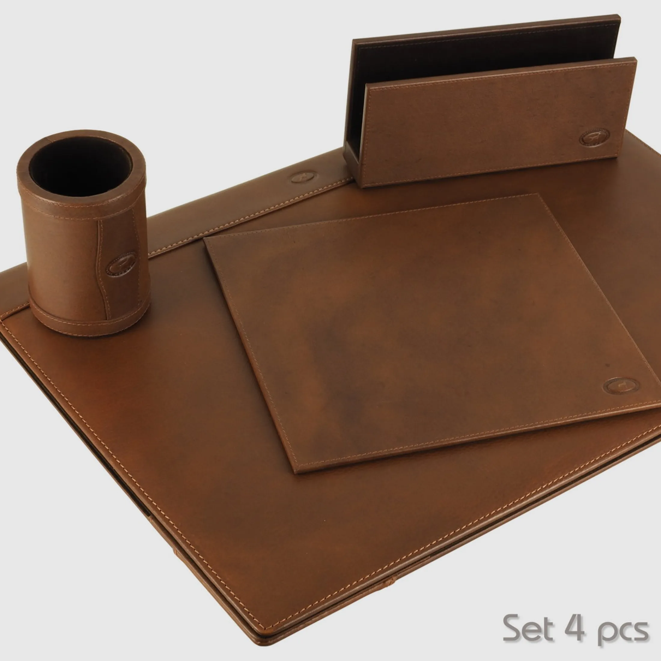 set_scrivania_pelle_kit_s_0.webp Set Scrivania pelle kit scrittoio 4 pz. in Cuoio Castagno