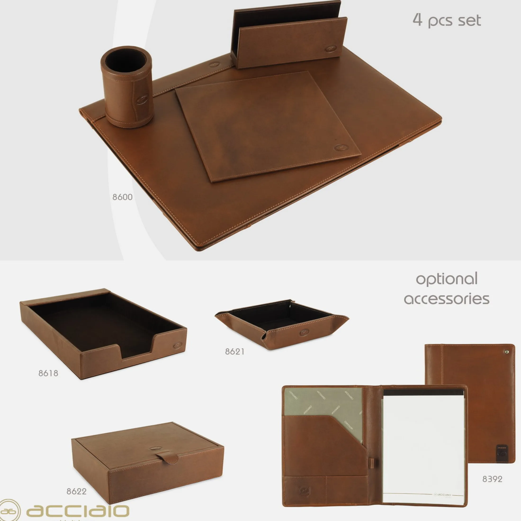 set_scrivania_pelle_kit_s_7.webp Set Scrivania pelle kit scrittoio 4 pz. in Cuoio Castagno