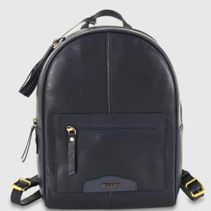 Zaino donna in pelle Victoria Blu