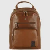 Zaino in pelle Carnaby St. 13" Castagno