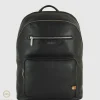 Zaino porta pc Geo 15" pelle Nero
