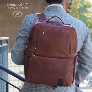 Zaino porta pc grande in pelle Liverpool 17