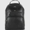 Zaino porta pc in pelle Carnaby St. 15" Nero