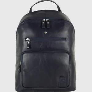 Zaino porta pc in pelle Carnaby St. 15" Blu