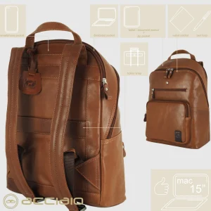 Zaino porta pc in pelle Carnaby St. 15