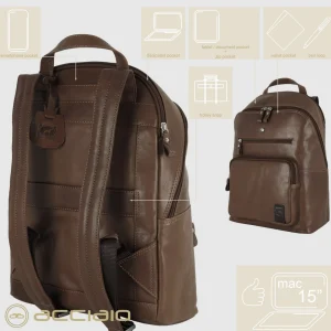 Zaino porta pc in pelle Carnaby St. 15