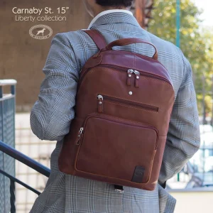 Zaino porta pc in pelle Carnaby St. 15