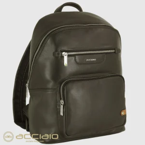 Zaino porta pc piccolo Geo 13" pelle Moka