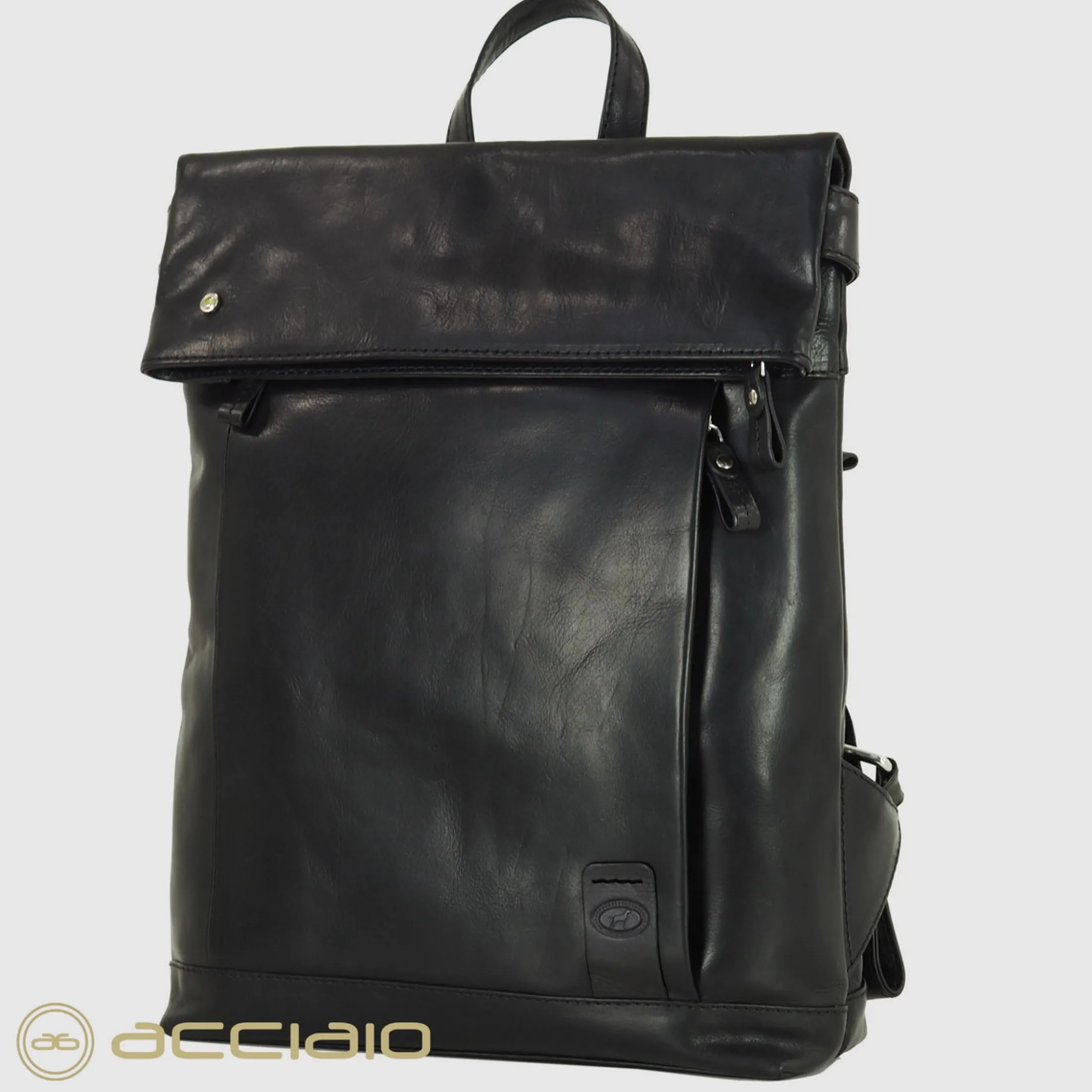 zaino_rolltop_in_pelle_ox_2-3.webp Zaino Roll-top in pelle Oxford St. 13" Nero
